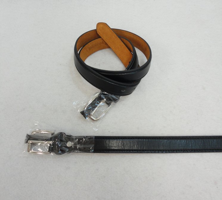 BELT--Thin Black [Large Only]